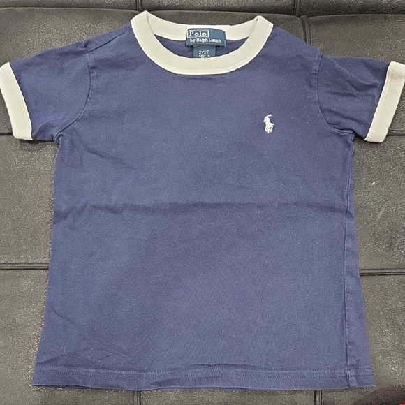 Polo Ralph Lauren Other - Polo by Ralph Lauren Kids Blue Tee with White Accents